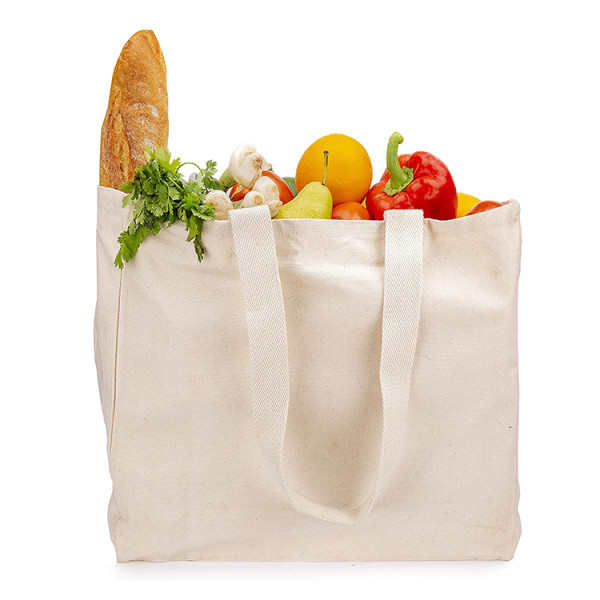 Custom Printed Fashion Recycle Plain Reusable Washable Cotton Canvas Tote bag