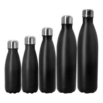 350/500/750/1000ml Stainless Steel Cola Shape Water Beer Thermos for Sport Bottle