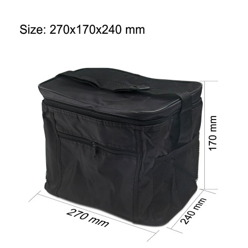 Custom wholesale super capacity non woven delivery insulated cooler eco friendly lunch bag
