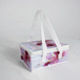 Thermal Food Cooler Bag Insulated Heated Pizza Delivery Bag for Picnic