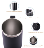 12oz 14oz 20oz 24oz 32oz travel coffee mug camping cup double wall vacuum insulated metal stainless steel tumbler with handle