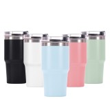 Amazon Top Seller Double Walled Stainless Steel Travel Mug Insulated Vacuum Coffee Cup with Lid