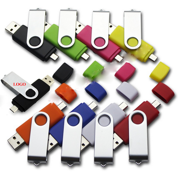 Top selling cheapest colorful micro Android OTG usb flash drive with logo printing