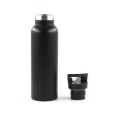 Eco-friendly products standard mouth double walled stainless steel water bottle with straw lid
