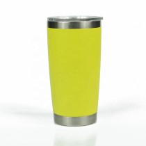 20oz stainless steel vacuum insulated glitter tumbler cups in mug