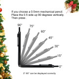New design 4 in 1 multi-color ballpoint mental pen for school & office, black blue red ink & pencil