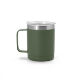 10oz 12oz 24oz Stainless Steel Coffee Mug Double Walled Vacuum Insulated Camping Travel Cup with Handle and Lid