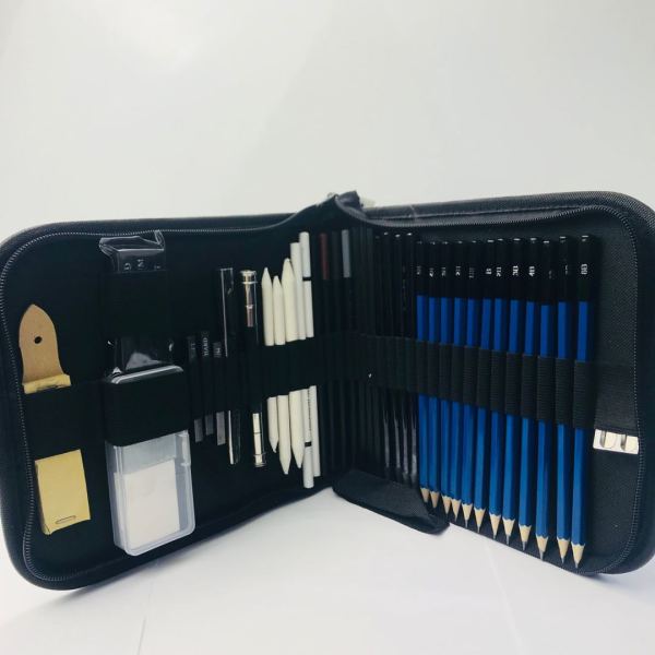 New Sketching and Charcoal Pencil Drawing Set customized logo