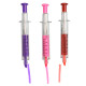 Vivid and great in style multi purpose syringe shaped ball pen game pen for kids