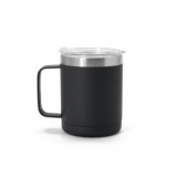 10oz 12oz 24oz Stainless Steel Coffee Mug Double Walled Vacuum Insulated Camping Travel Cup with Handle and Lid