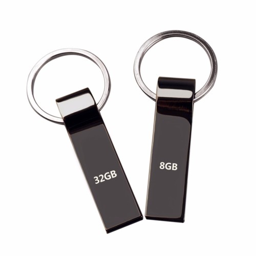 Promotional High Speed Metal USB 3.0 8GB 16GB 32GB Memory stick Customized Pen drive With Keychains