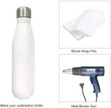 Eco Friendly Portable Stainless Steel Vacuum Flask 750ML Cola Shaped  Sports Sublimation Tumbler Water Bottle