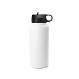 Customized Double Walled Vacuum 18/8 Stainless Steel Insulated Sports Water Bottle with flex lid
