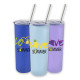 New Product 20oz BPA Free Reusable Water Bottle Custom Skinny Stainless Steel Water Tumbler Mugs With Lid And Straw