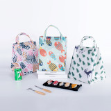 custom logo oxford foldable kids school cartoon ice cooler lunch bags for school kids cartoon