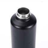 80oz Powder Coated Double Walled Stainless Steel Vacuum Flask Sports Water Bottle
