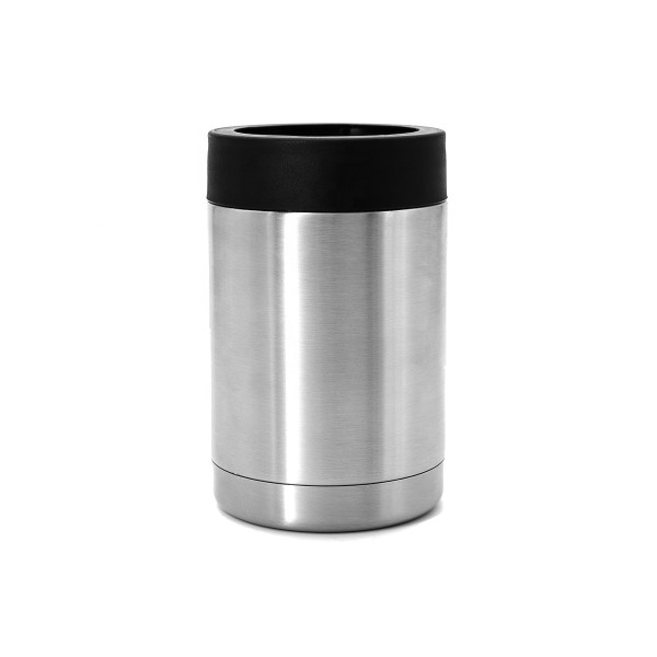 Wholesale 12oz insulated vacuum stainless steel thermos travel mug custom cups can cooler