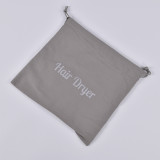 Custom small light weight eco friendly organic canvas cotton draw string bags for packaging