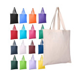 Cheap Reusable Full Printed Custom Logo Standard Size Tote Bag
