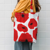 Texupday Custom Printed Colorful Recycle Plain Organic Cotton Canvas Tote Shopping Bag With Logo