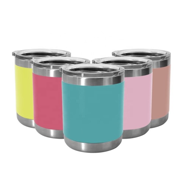 Stainless Steel Insulated cola Travel Mug 10oz - Colorful