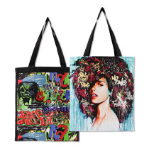 Custom Recycle Eco Plain Organic Cotton Canvas Tote Bag Reusable Shopping Tote Bags With Custom Printed Logo