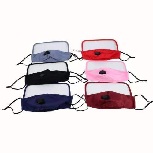 natural lip copper overhead halloween head loop bandana helmet head pp plastic container with transparent pvc safety face mask