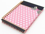 High Quality Hardcover Notebook Cute Spiral Diary For Girl Custom A5 Journal