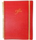 Custom PU Leather Notebook Soft Cover Business Agenda School  Exercise Book