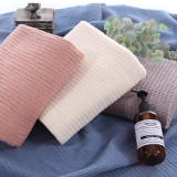 High Quality Waffle Weave Organic Cotton Baby Swaddle Blanket