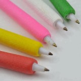 Promotional plastic funny doll head cute ballpoint pen
