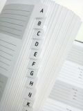 High Quality  A5  Cardboard Hardcover Address Wireo Notebook