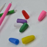 Promotional plastic funny doll head cute ballpoint pen