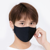 Reusable silicone anti fog reusable lip language microphone full cover plastic shield permanent transparent face mask