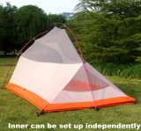 Outdoor Camping Double Layer 4 Seasons Waterproof Ultralight 2 Person Hiking Tent