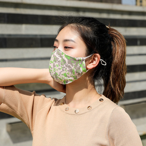 Reusable silicone anti fog reusable lip language microphone full cover plastic shield permanent transparent face mask