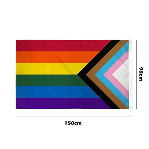 Digital Printing Polyester 3*5ft pride flag gay pride rainbow