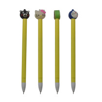 Attractive designs cartoon character ballpoint kid pet pen