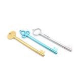 Novelty Promotional key Gel ink pen for children, logo pen