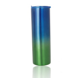 600ml New Product Colorful Electroplated Wide Mouse Double Wall 18/8 Stainless Steel Vacuum Flask Sublimation Tumbler