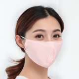 satin  luxury ice silk wedding customizable face masks mask coverings mulberrry silk mask