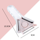 Fruit & Vegetable Peeler Grater Hard & Soft Skin Portable Potato Peeler