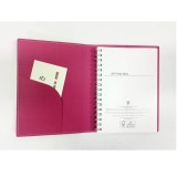 Wholesale weekly planner school notebook custom desk diary leather journal