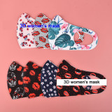 Adult mask for adult snorkel personalised print cotton fabric design face mouth sports dust breath mask custom fashion print