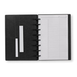 Custom Logo PU Leather Disc Bound Planner Disc Binding Office School Notebook