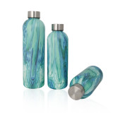 Small Capacity Cap  Colorful Double Wall Stainless Steel Keep Thermos Warm Ins Bottle Vuccum Flask Insulated  Metal Water Bottle