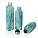 Small Capacity Cap  Colorful Double Wall Stainless Steel Keep Thermos Warm Ins Bottle Vuccum Flask Insulated  Metal Water Bottle
