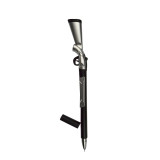 Promotional cool cartoon gun shape metal weapon ball pen