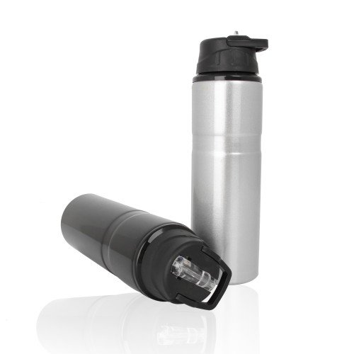 BPA Free 20-34 Ounce Aluminum Water Bottle Sports Wide Mouth with Screw Cap