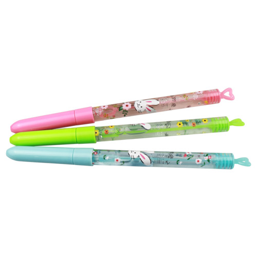 SMILE62402L promotion  plastic cute 3d baby play ballpoint pens with custom logo canetas stationery fine tip 0.7mm 1.0mm